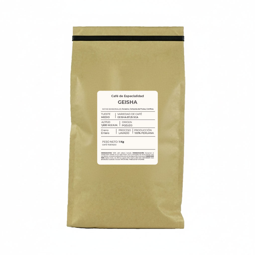 Café de Especialidad Geisha de Pozuzo SHIBA 1 kg
