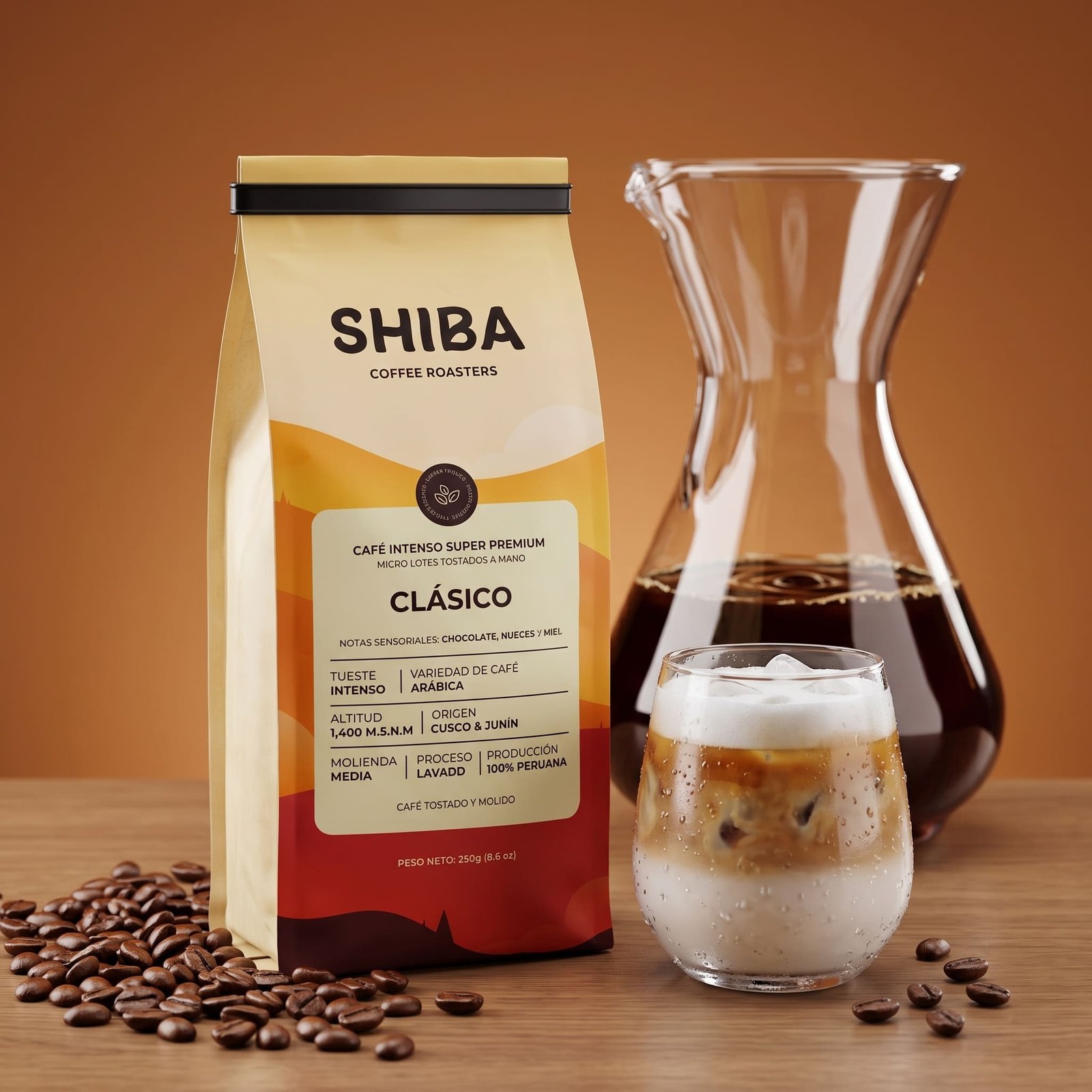 Café SHIBA molido para pasar Café SHIBA molido para pasar