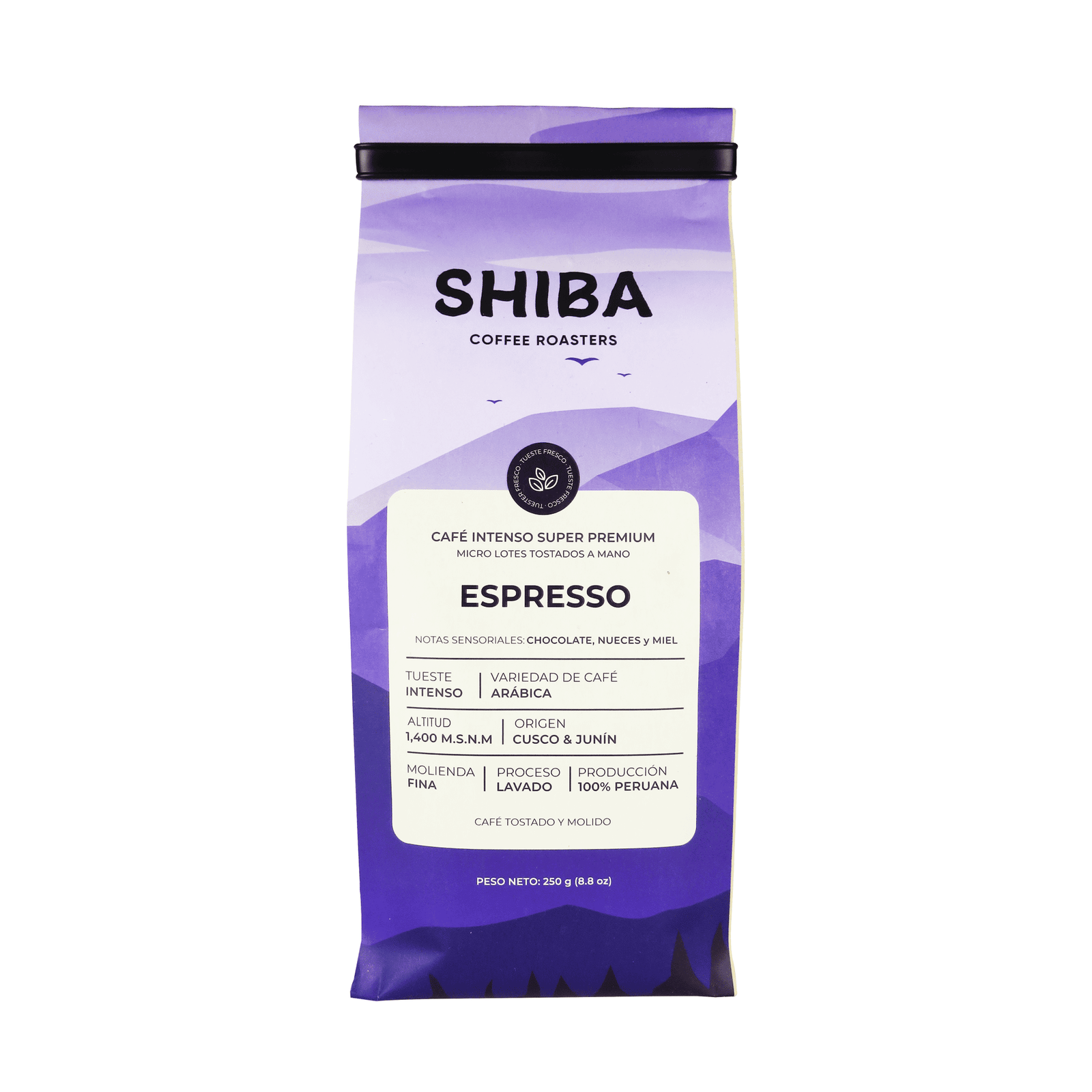 Café Intenso Espresso SHIBA 250 g