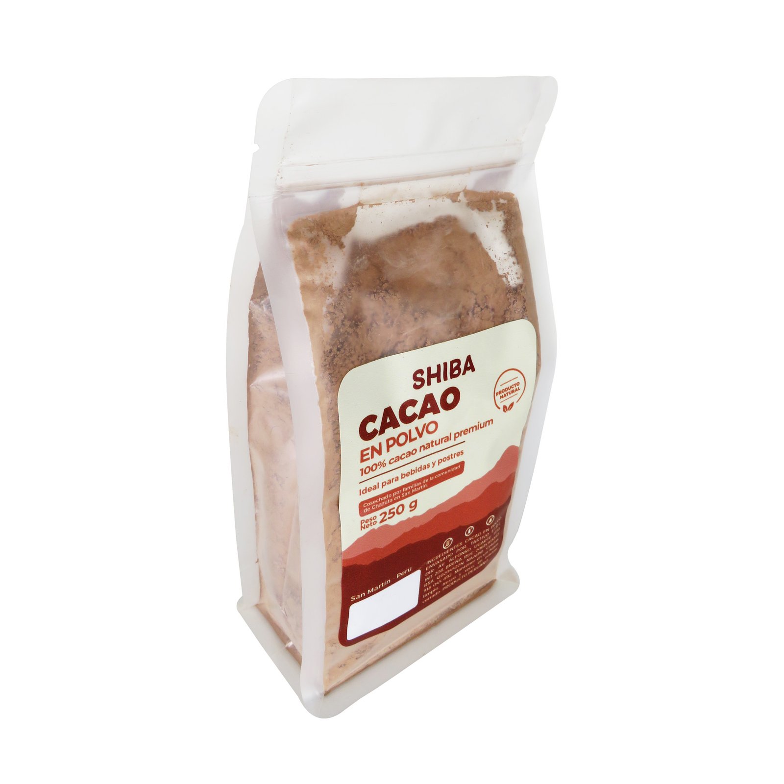 Cacao en Polvo SHIBA 03 Cacao en Polvo SHIBA 250 g